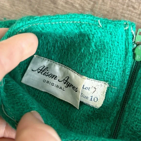 Vintage 60s ALISON AYRES dress - Picture 9 of 11